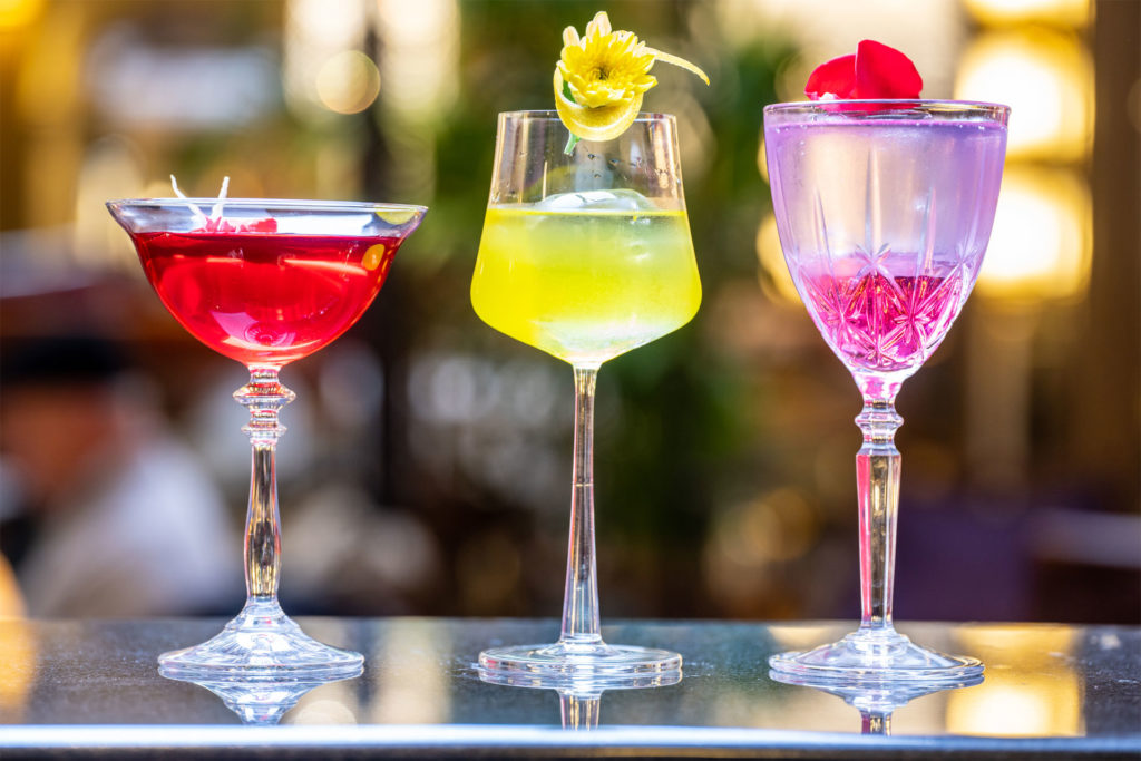 Sheraton's new floral cocktails