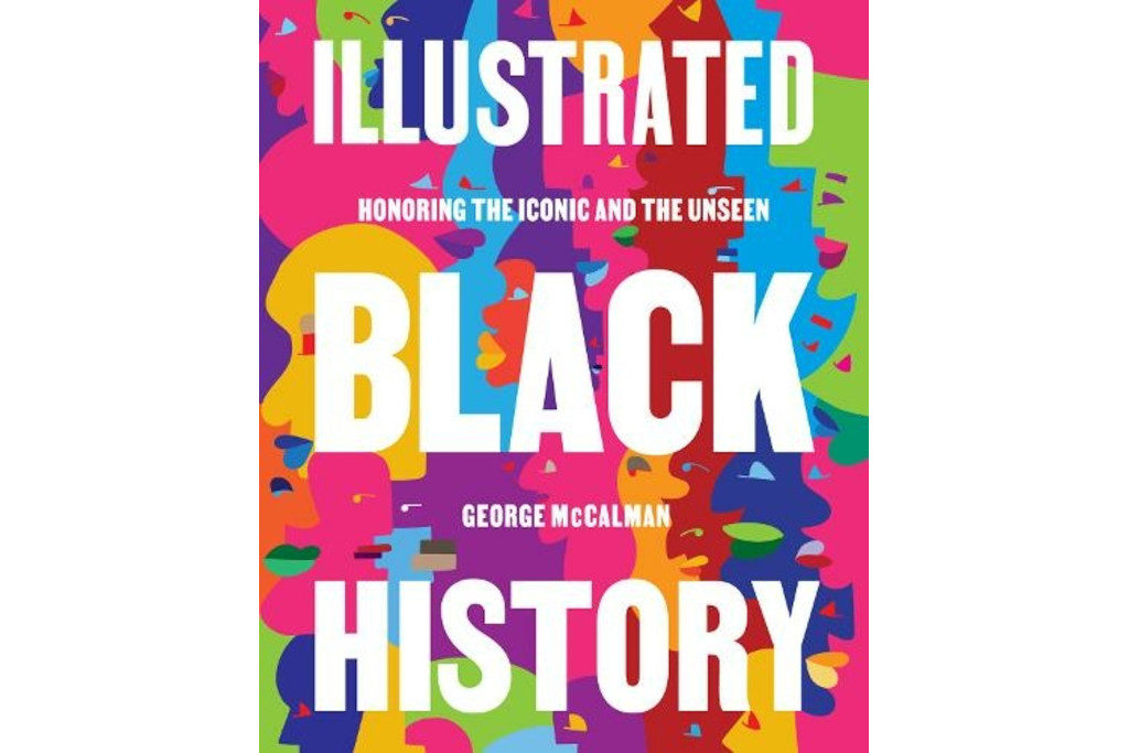 Illustrated Black History colourful book cover