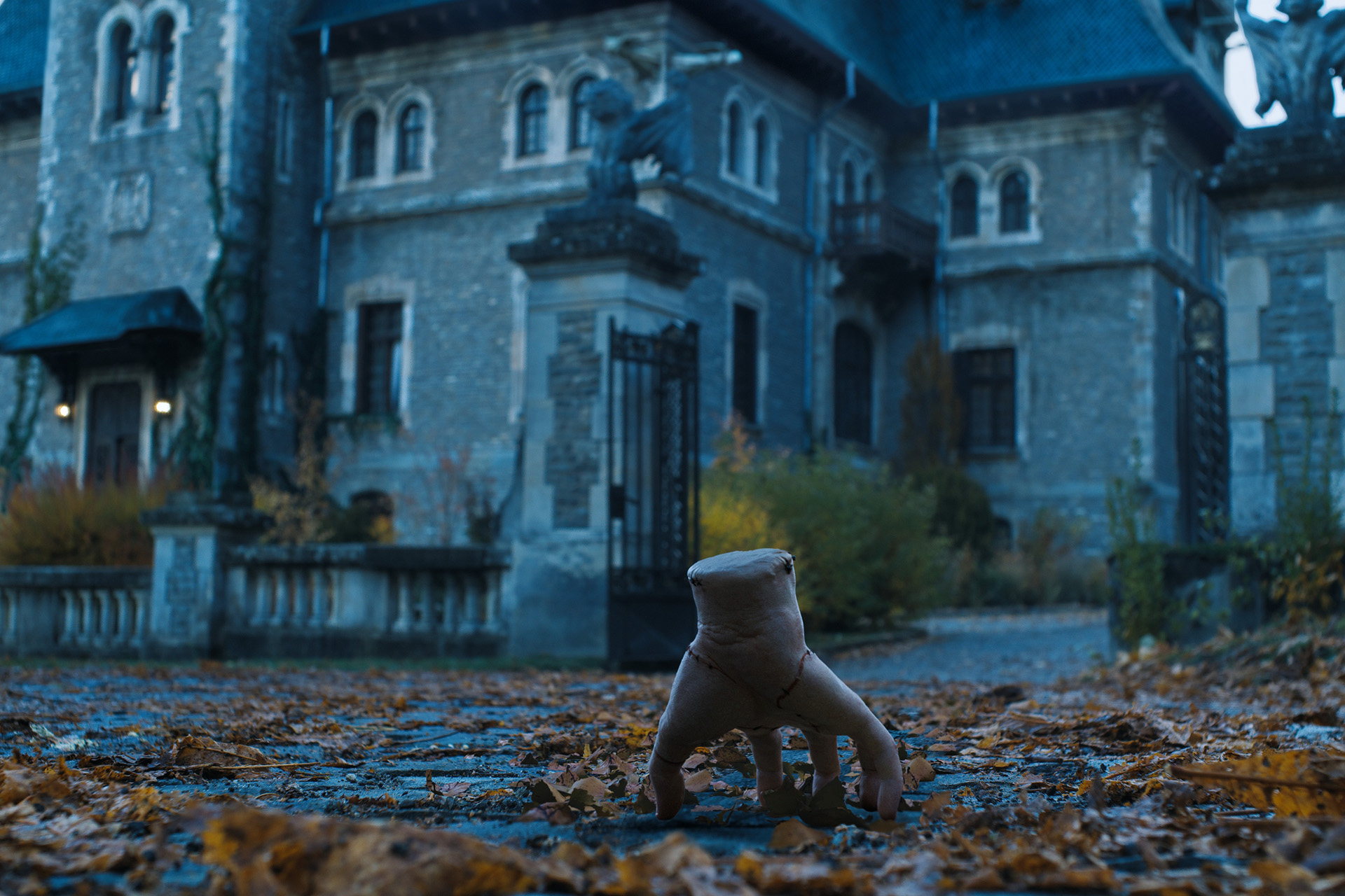 a dismembered hand in wednesday