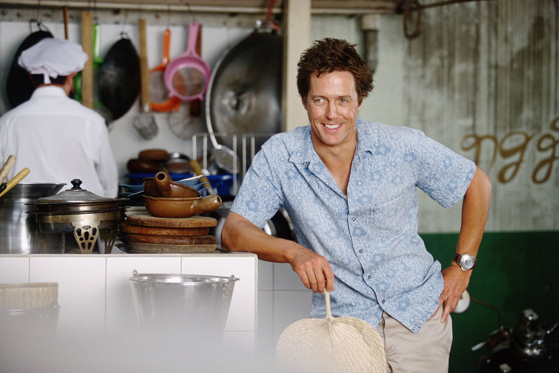 Hugh Grant as Daniel Cleaver in Bridget Jones: The Edge of Reason.