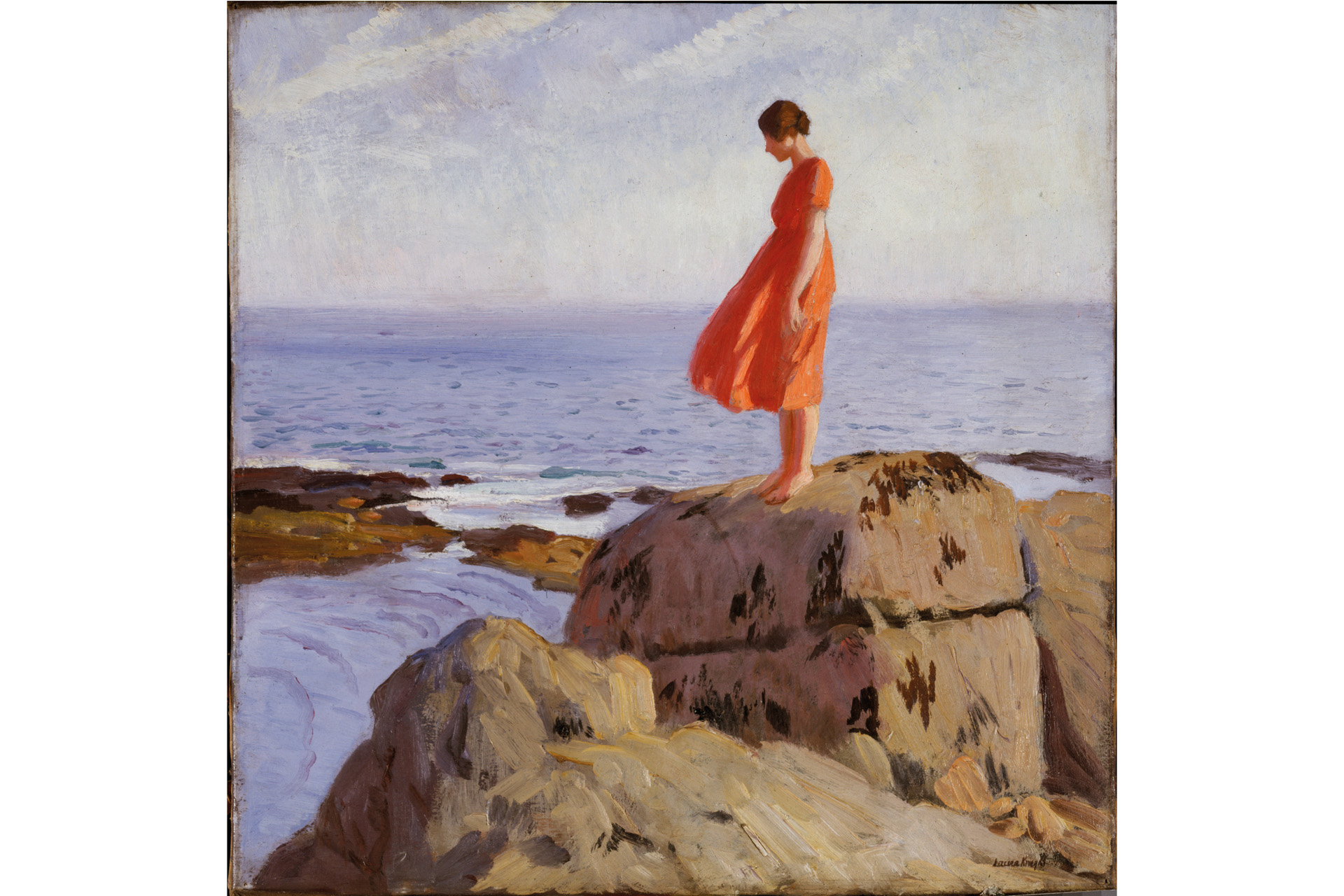 Painting: Laura Knight, A Dark Pool (1917)