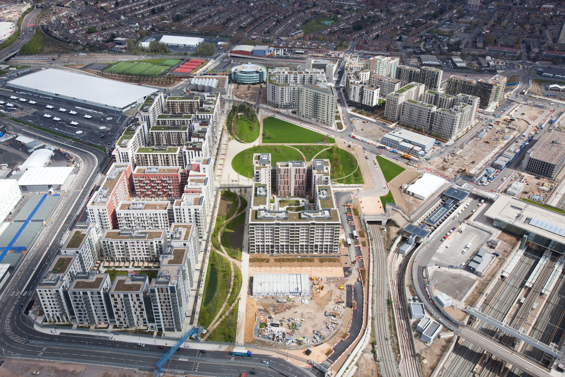 The London 2012 Summer Olympic Games mainly took place in Stratford
